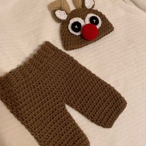 Baby Rudolph Crotchet